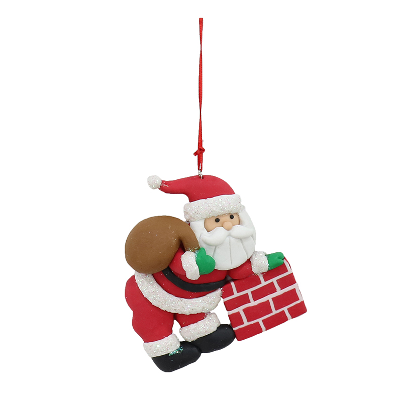 HANGING SANTA DECO Asst | Starlight Christmas & Party Superstore